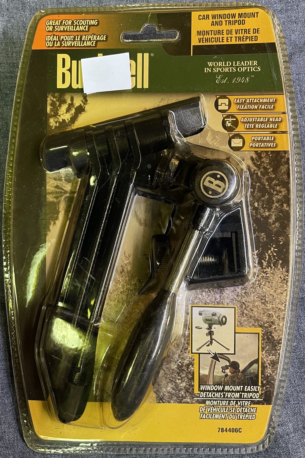Bushnell Car Window Mount And Tripod