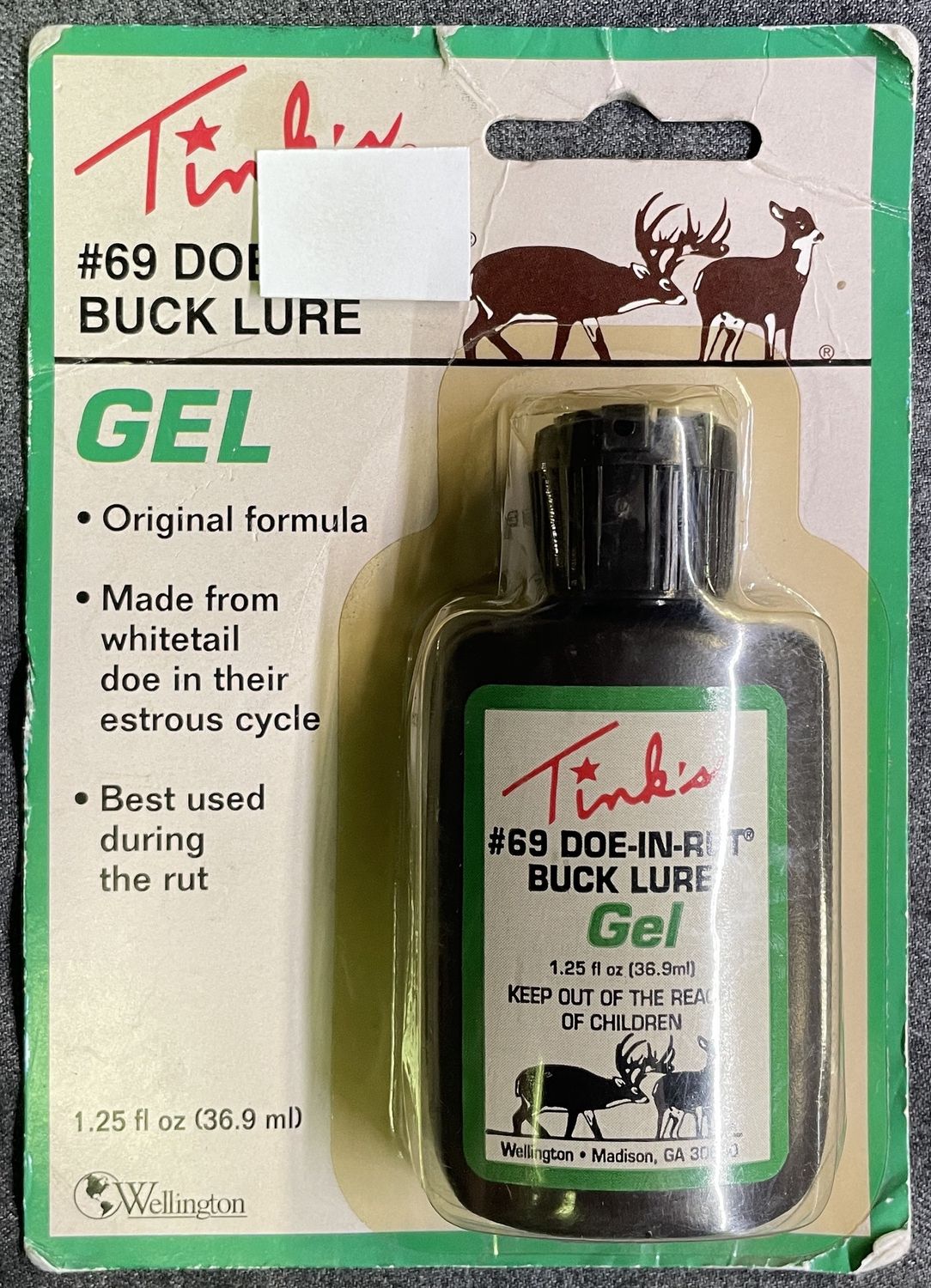 Tink&#39;s # 69 Buck Lure Gel 1.25 oz.