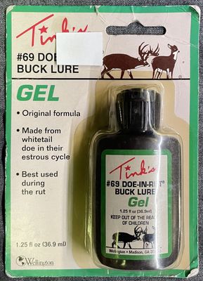 Tink&#39;s # 69 Buck Lure Gel 1.25 oz.