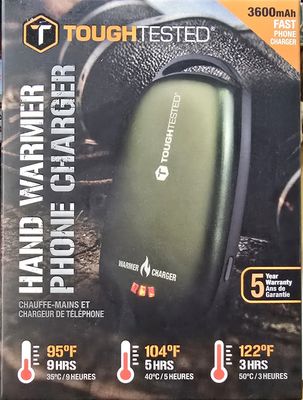 ToughTested Hand Warmer/Phone Charger