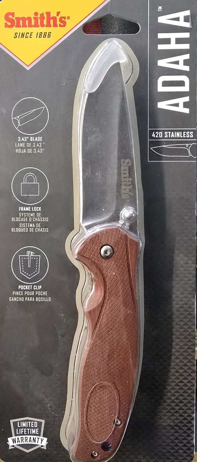 Smith&#39;s &quot;ADAHA&quot; Folding Knife