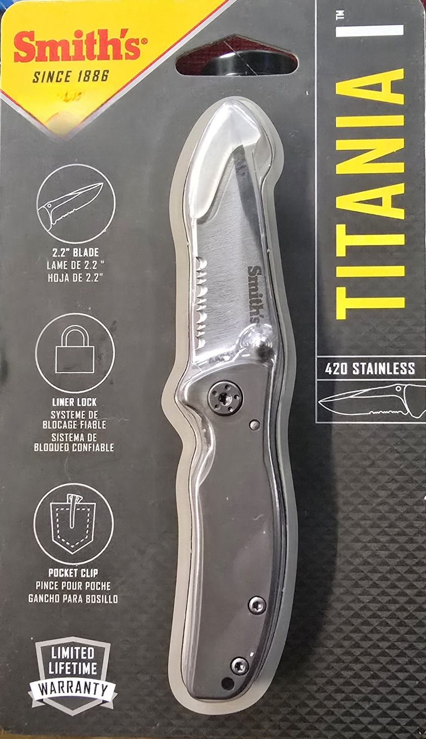Smith&#39;s &quot;Titania&quot; Folding Knife