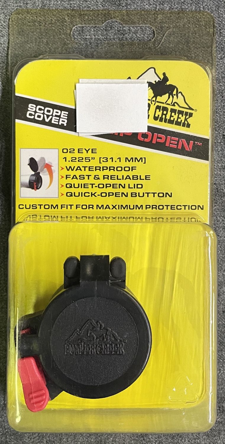 Butler Creek 02 Eye Flip Open Scope Cover