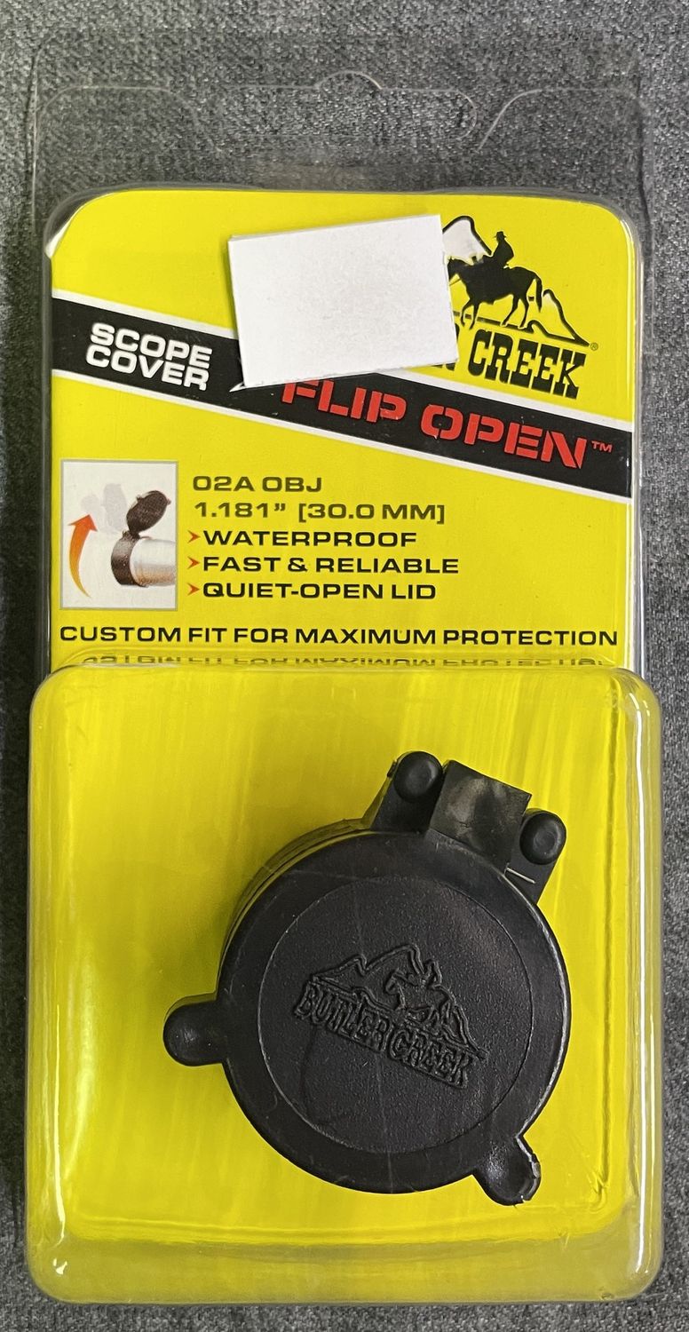 Butler Creek 02A OBJ Flip Open Scope Cover
