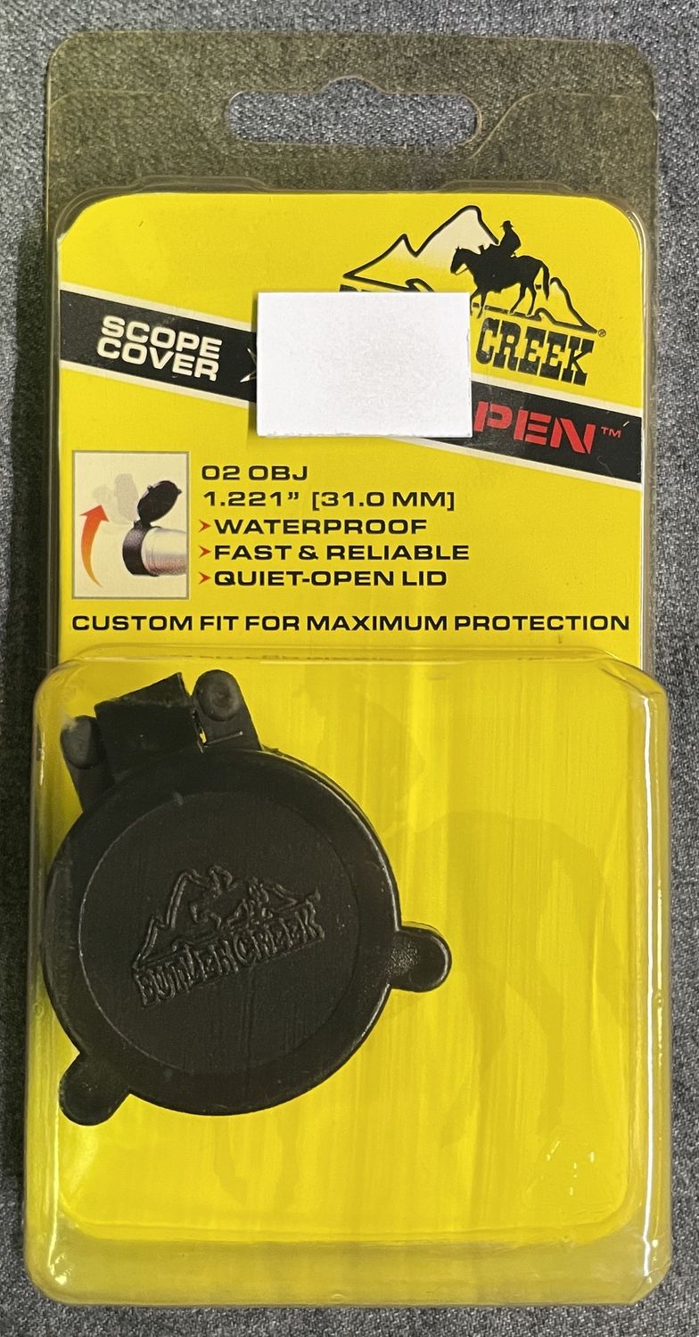 Butler Creek 02 OBJ Flip Open Scope Cover