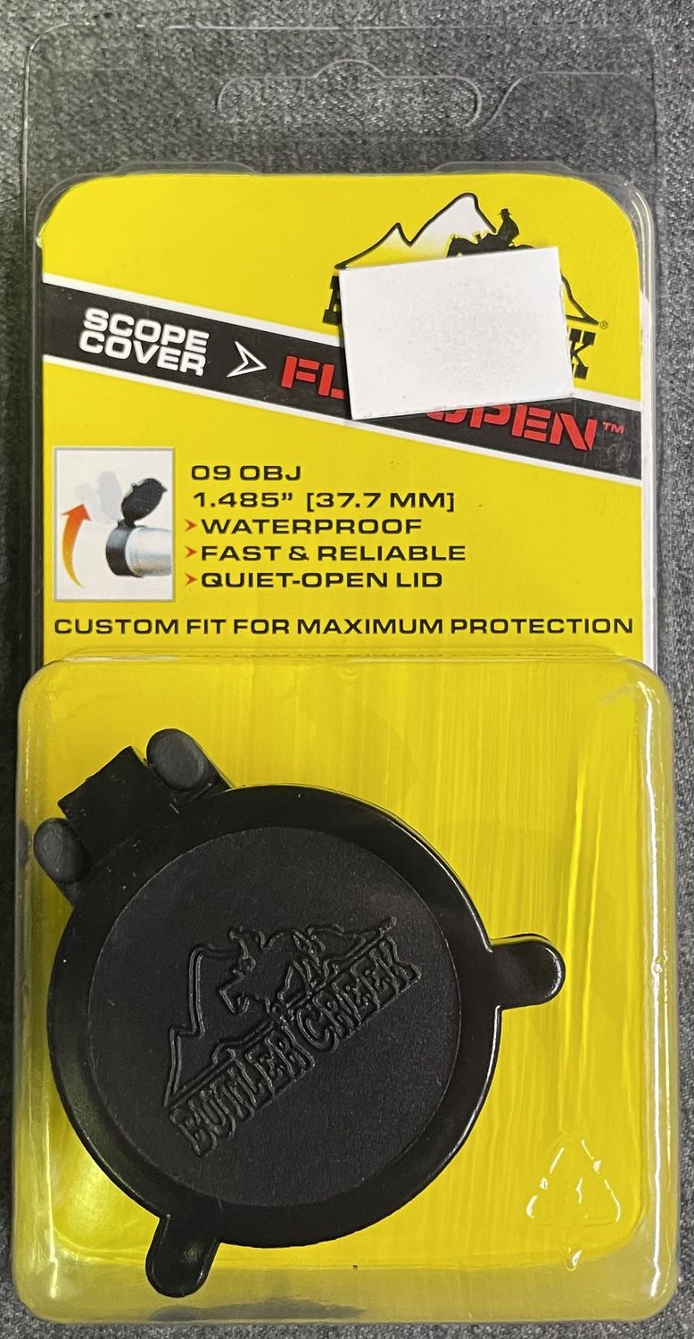 Butler Creek 09 OBJ Flip Open Scope Cover
