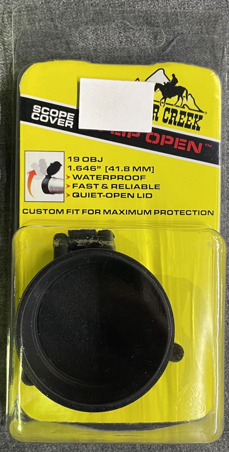 Butler Creek 19 OBJ Flip Open Scope Cover