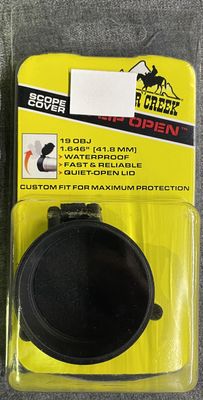 Butler Creek 19 OBJ Flip Open Scope Cover
