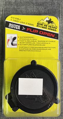 Butler Creek 23 OBJ Flip Open Scope Cover