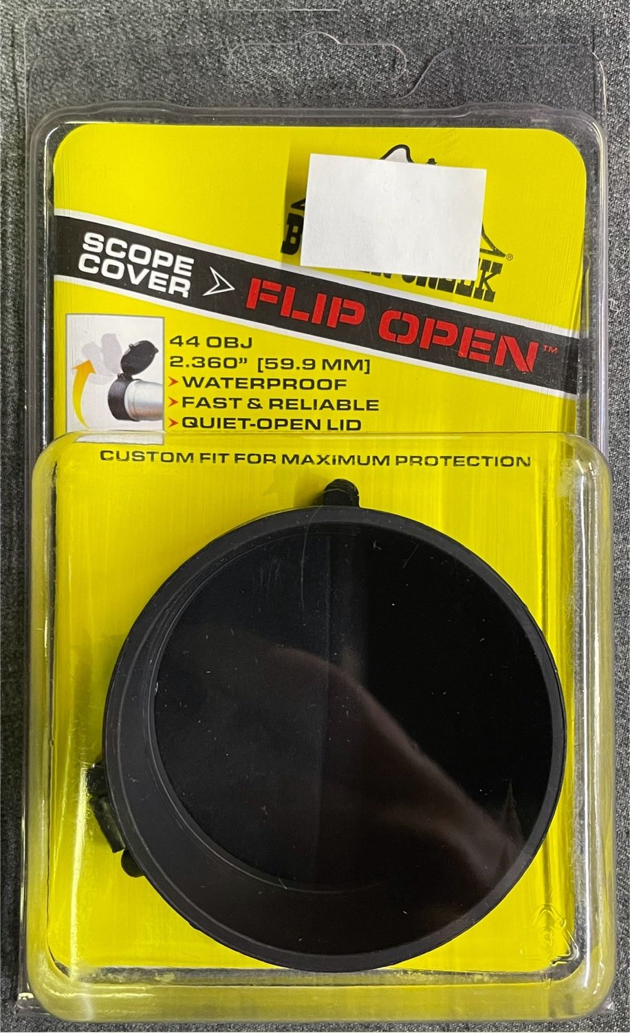 Butler Creek 44 OBJ Flip Open Scope Cover