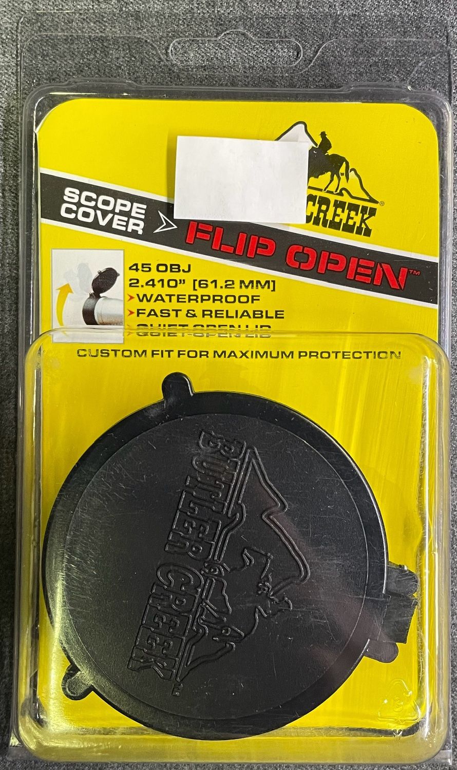 Butler Creek 45 OBJ Flip Open Scope Cover