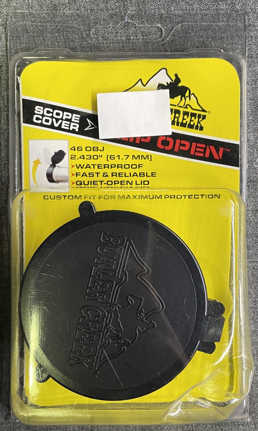 Butler Creek 46 OBJ Flip Open Scope Cover