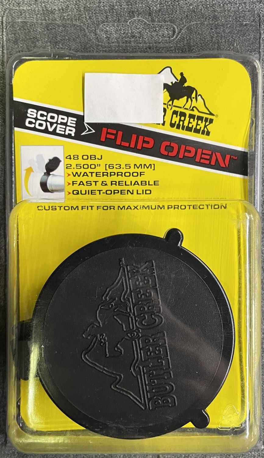 Butler Creek 48 OBJ Flip Open Scope Cover