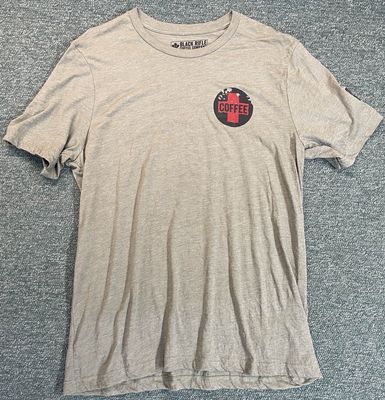 BRCC &quot;Coffee Saves&quot; Sage Shirt XL