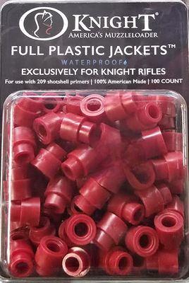 Knight Full Plastic Jackets for 209 Primers 100 Ct.