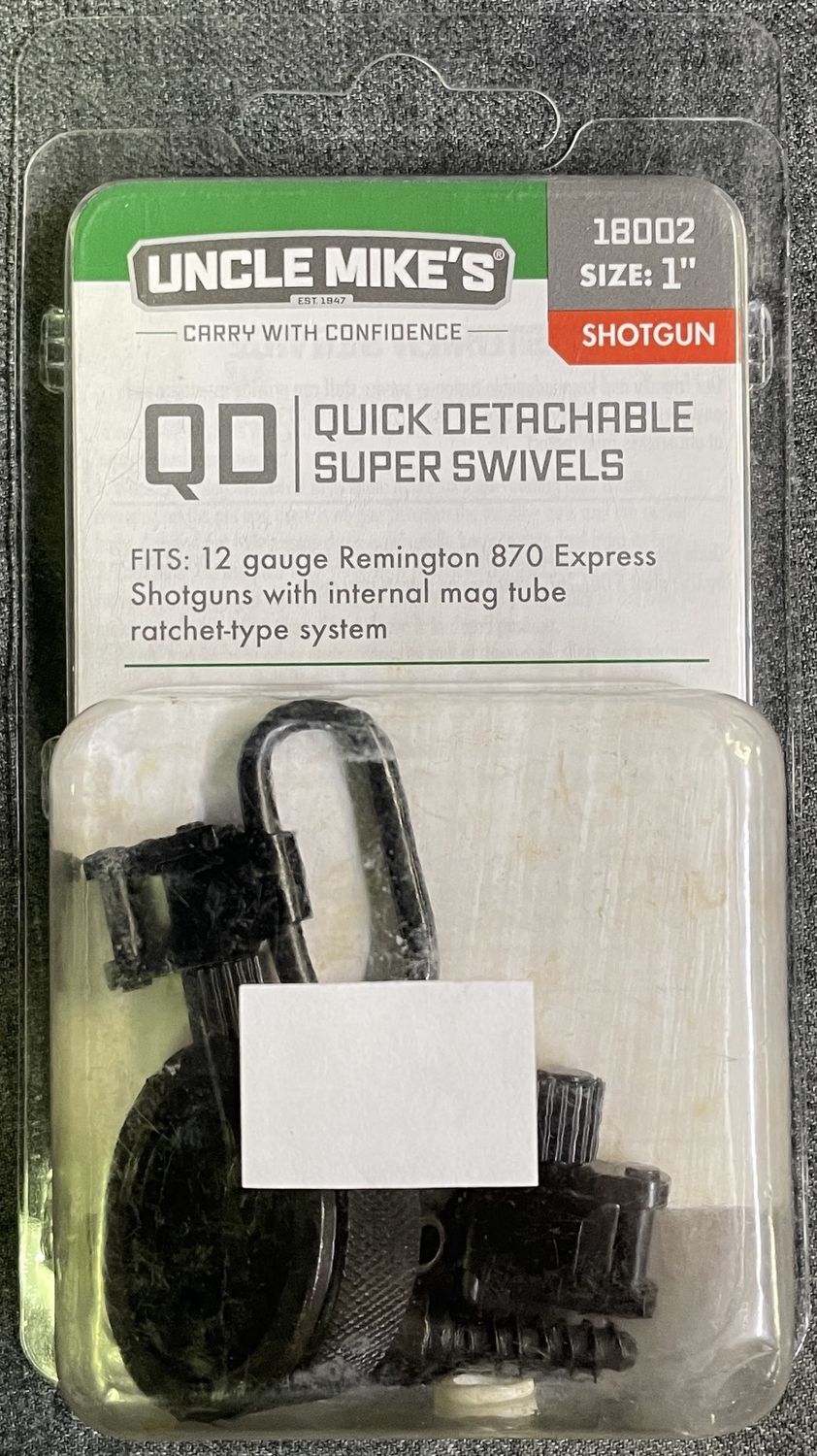 Uncles Mike&#39;s QD Super Swivels 1&quot; For 870 Express Shotguns