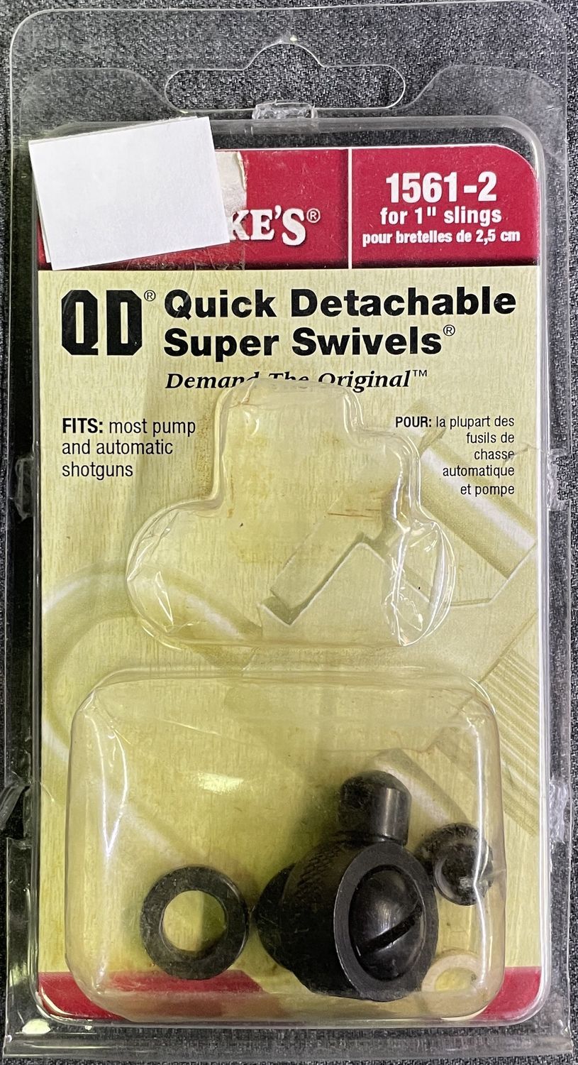 Uncle Mike&#39;s QD Super Swivel Set Fits Most Pump and Automatic Shotguns