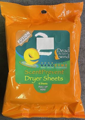 Dead Down Wind Scent Prevent Dryer Sheets 6 ct
