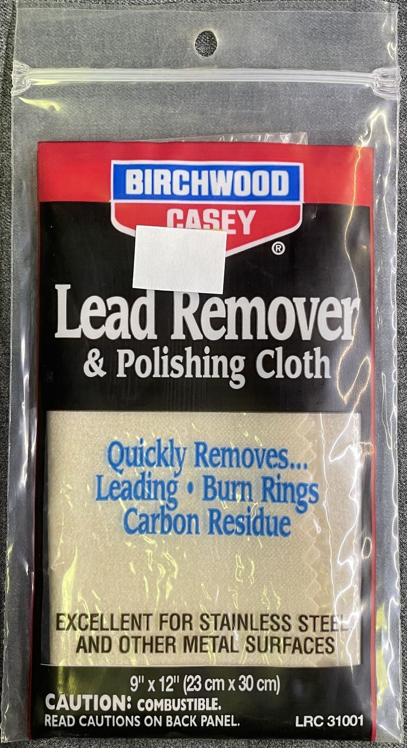 Birchwood Casey Lead Remover &amp; Polishing Cloth