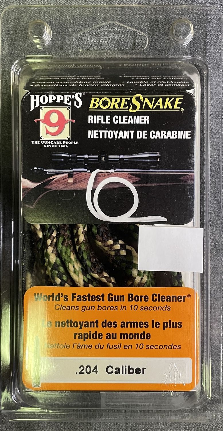 Hoppe&#39;s Bore Snake .204 Cal. Rifle Cleaner