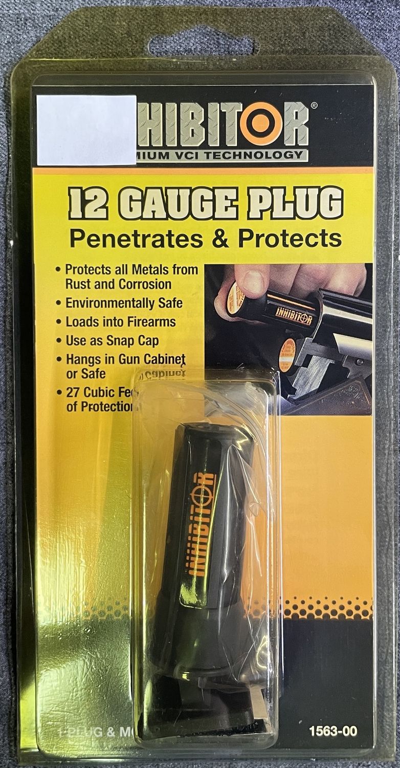 Inhibitor 12 Gauge Plug Rust Stopper