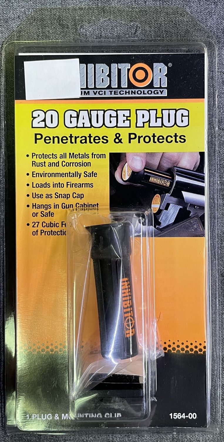Inhibitor 20 Gauge Plug Rust Stopper