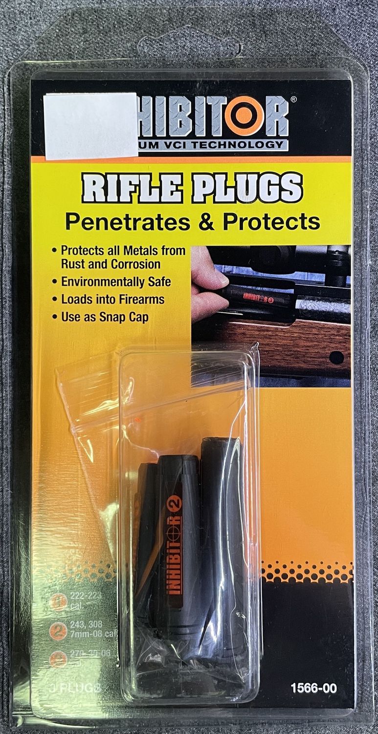Inhibitor Rifle Plug Set Rust Stopper