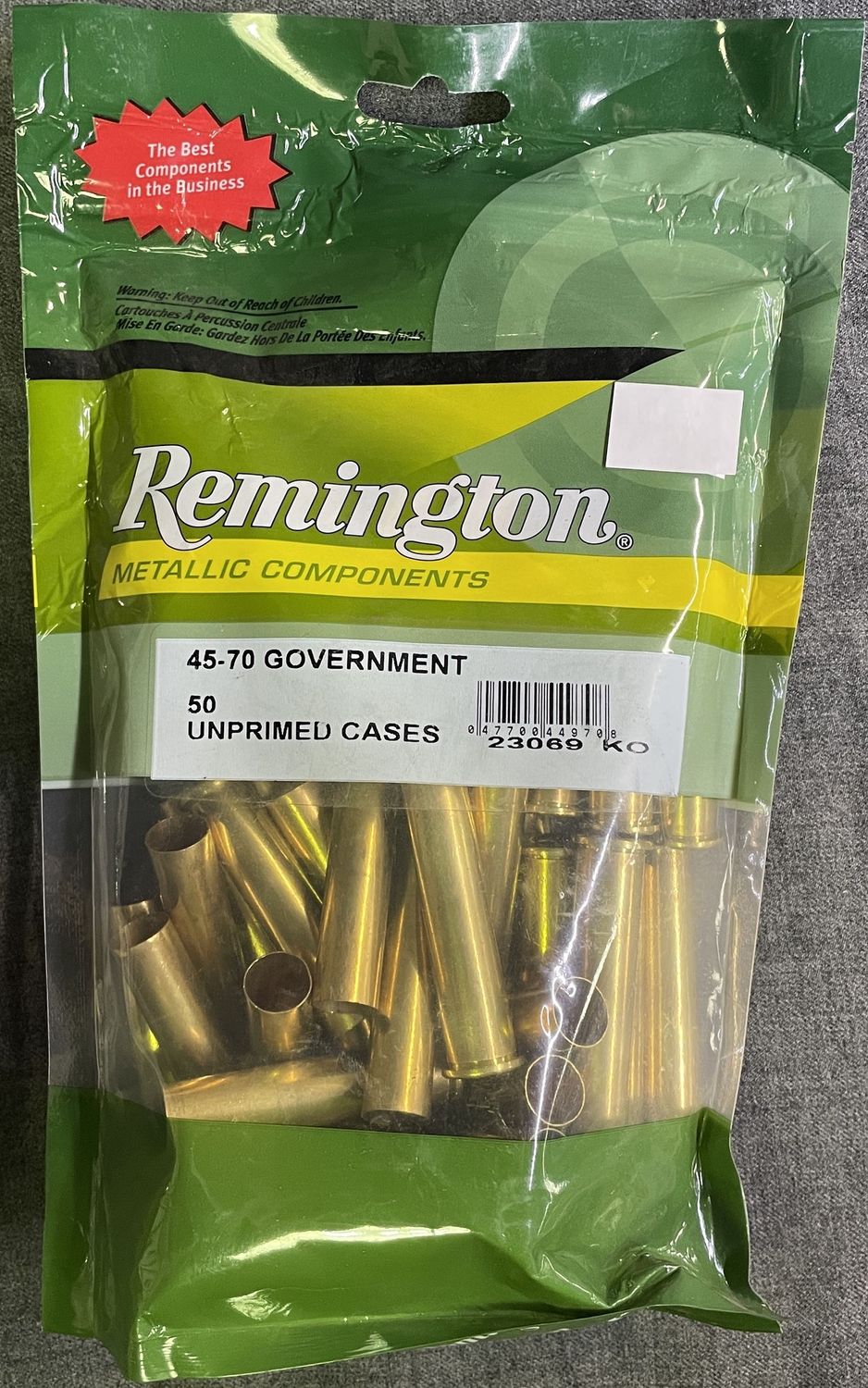Remington 45-70 Brass 50ct