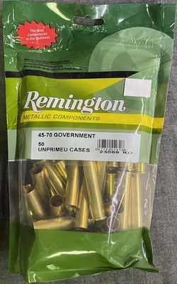 Remington 45-70 Brass 50ct