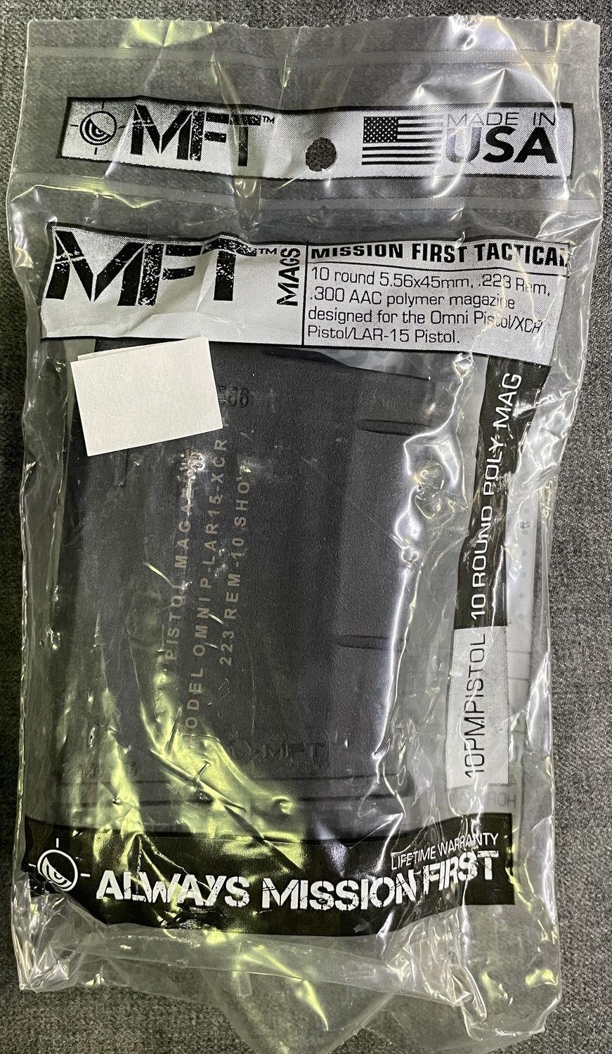 Mission First Tactical 10 Round Pistol Mag