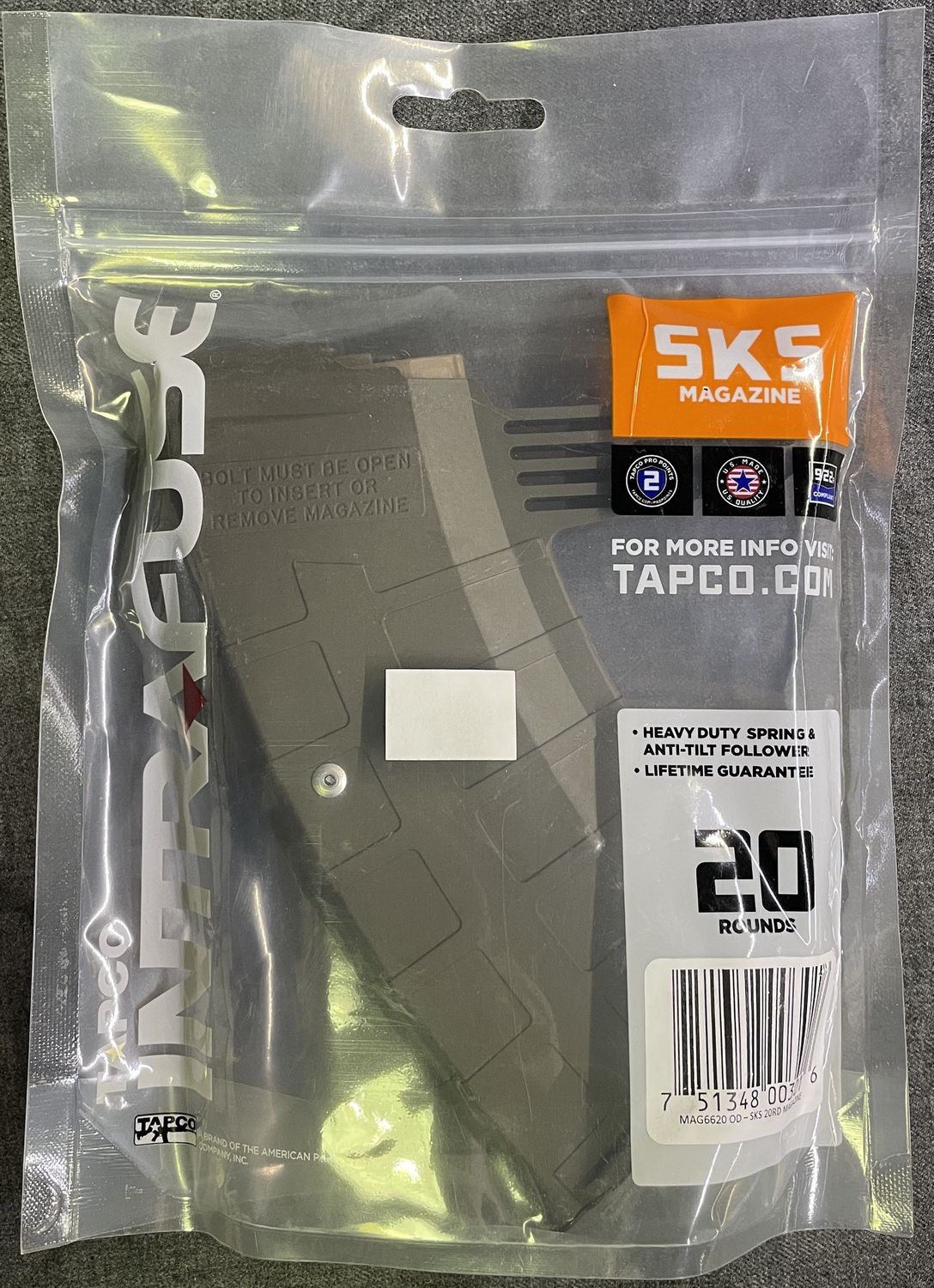 Tapco SKS Duckbill Magazine 5/20 Olive Drab