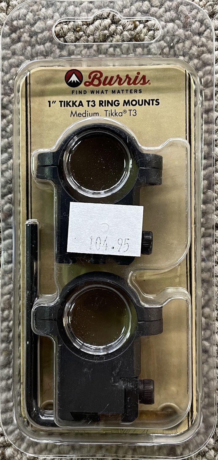 Burris 1&quot; Tikka Medium Ring Set