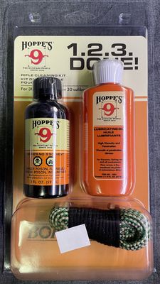 Hoppe&#39;s 1.2.3. Done! .30 Cal. Cleaning Kit