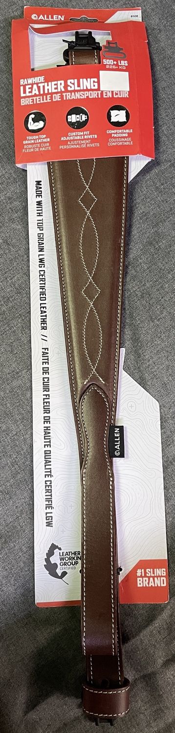 Allen Rawhide Leather Sling W/swivels