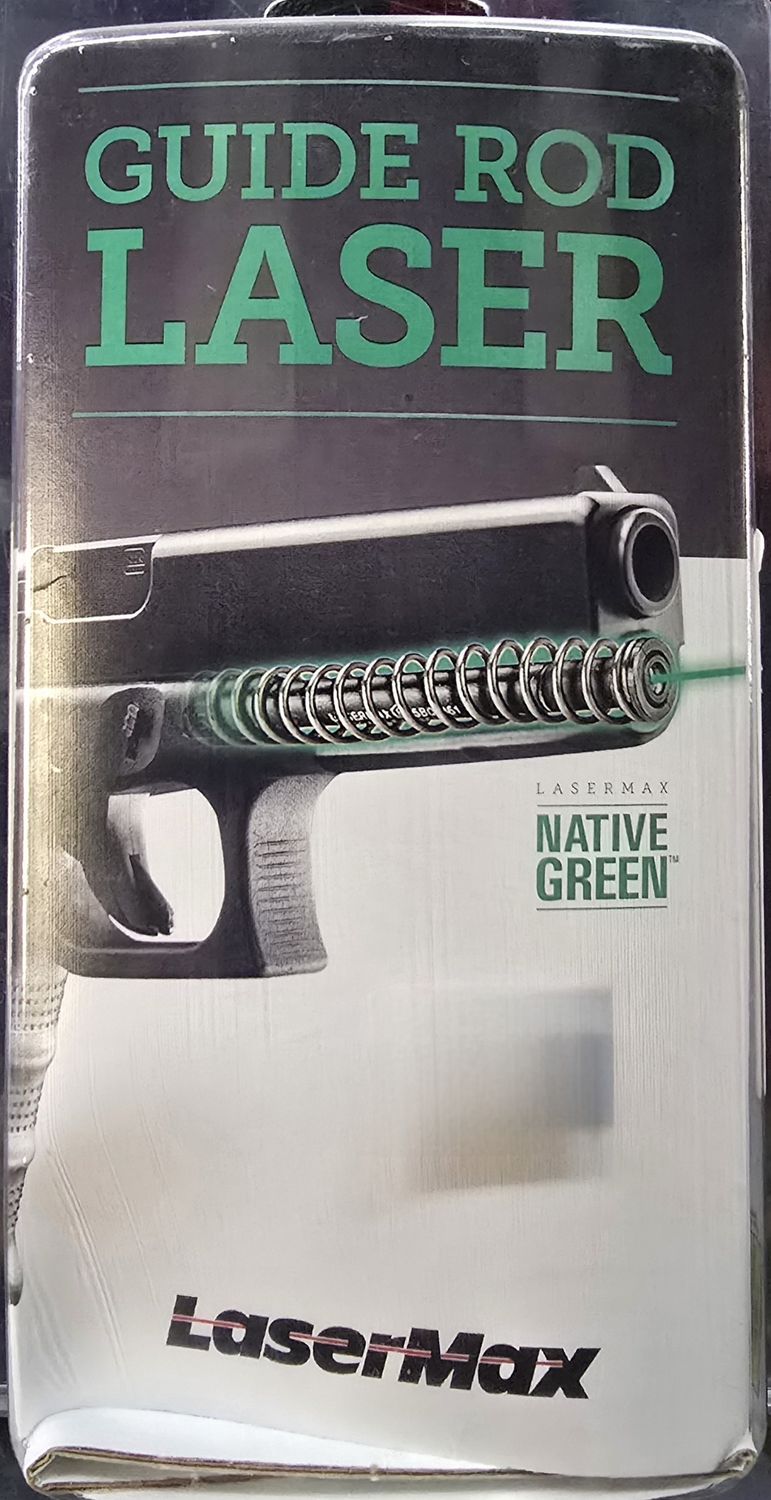 LaserMax Guide Rod Laser Green for Glock 17, 22, 31 and 37