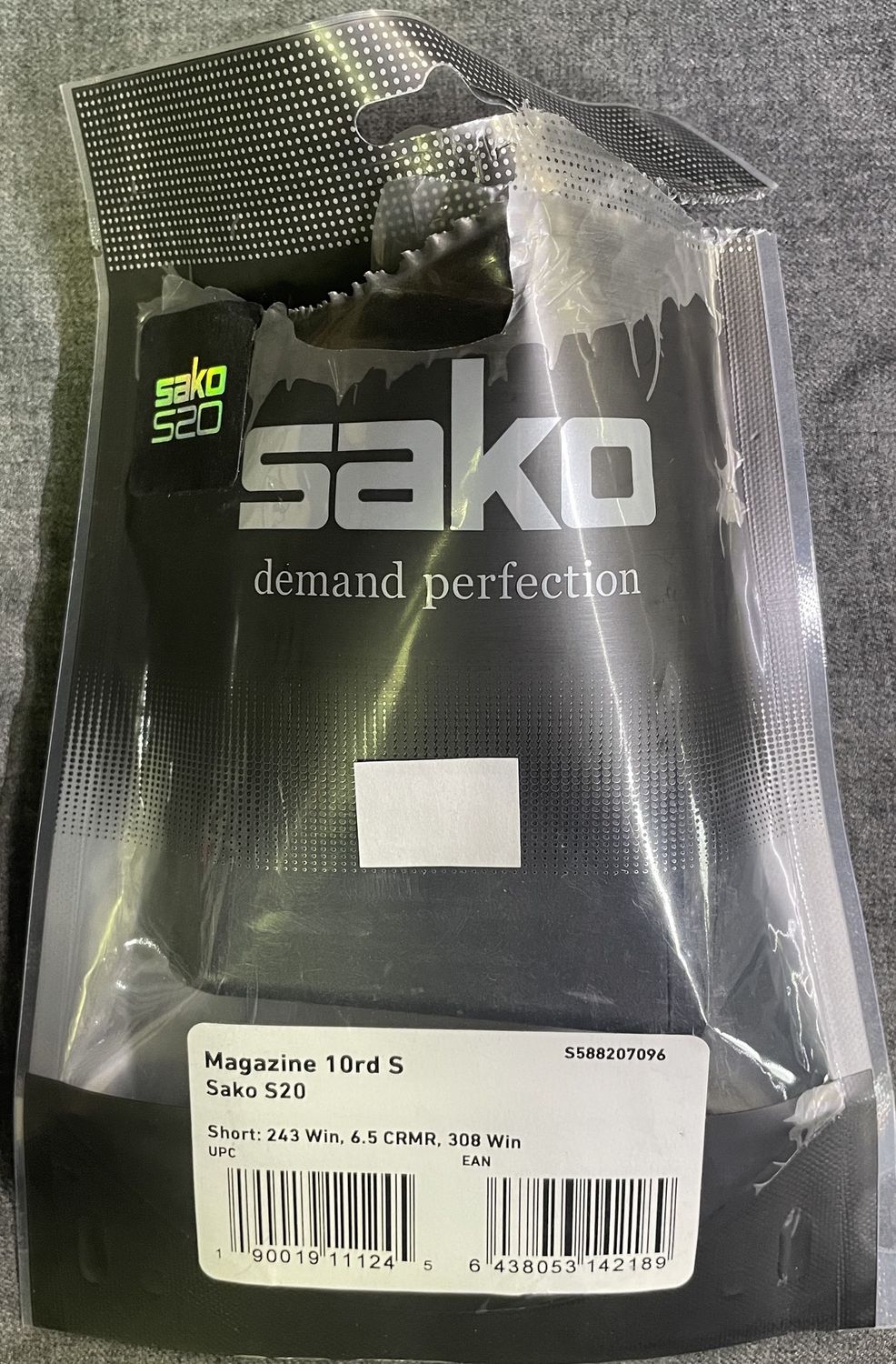 Sako S 20 Magazine 10rnd 243 Win, 6.5 Creed, 308 Win.