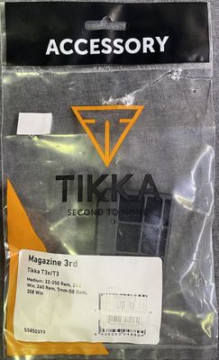 Tikka T3x Magazine 3rnd Medium Length