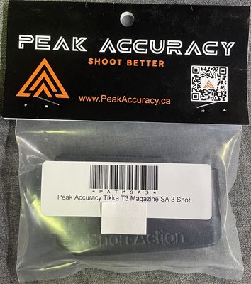 Peak Accuracy Tikka T3 Magazine SA 3 Shot