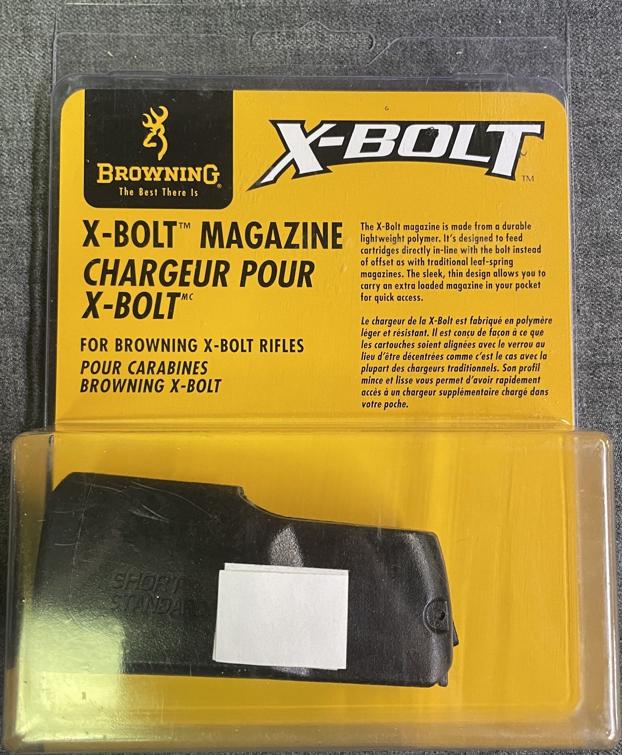 Browning X-Bolt Magazine Short Action Standard