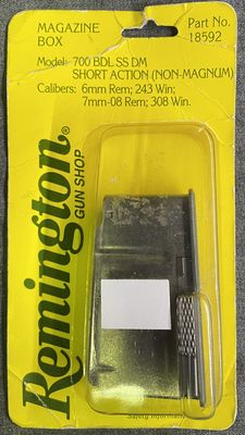 Remington Model 700 BDL SS DM Magazine Short Action