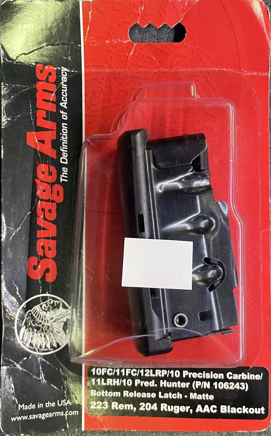 Savage Model 110, 111, 112 Stock Release Magazine 223 Rem.