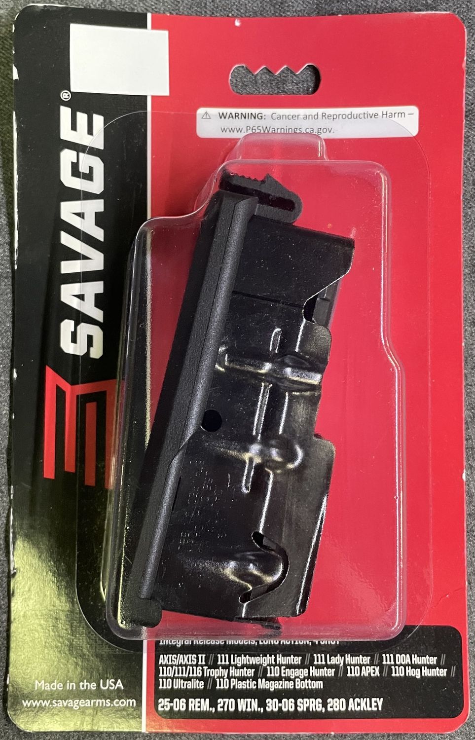 Savage Front Release Long Action Magazine