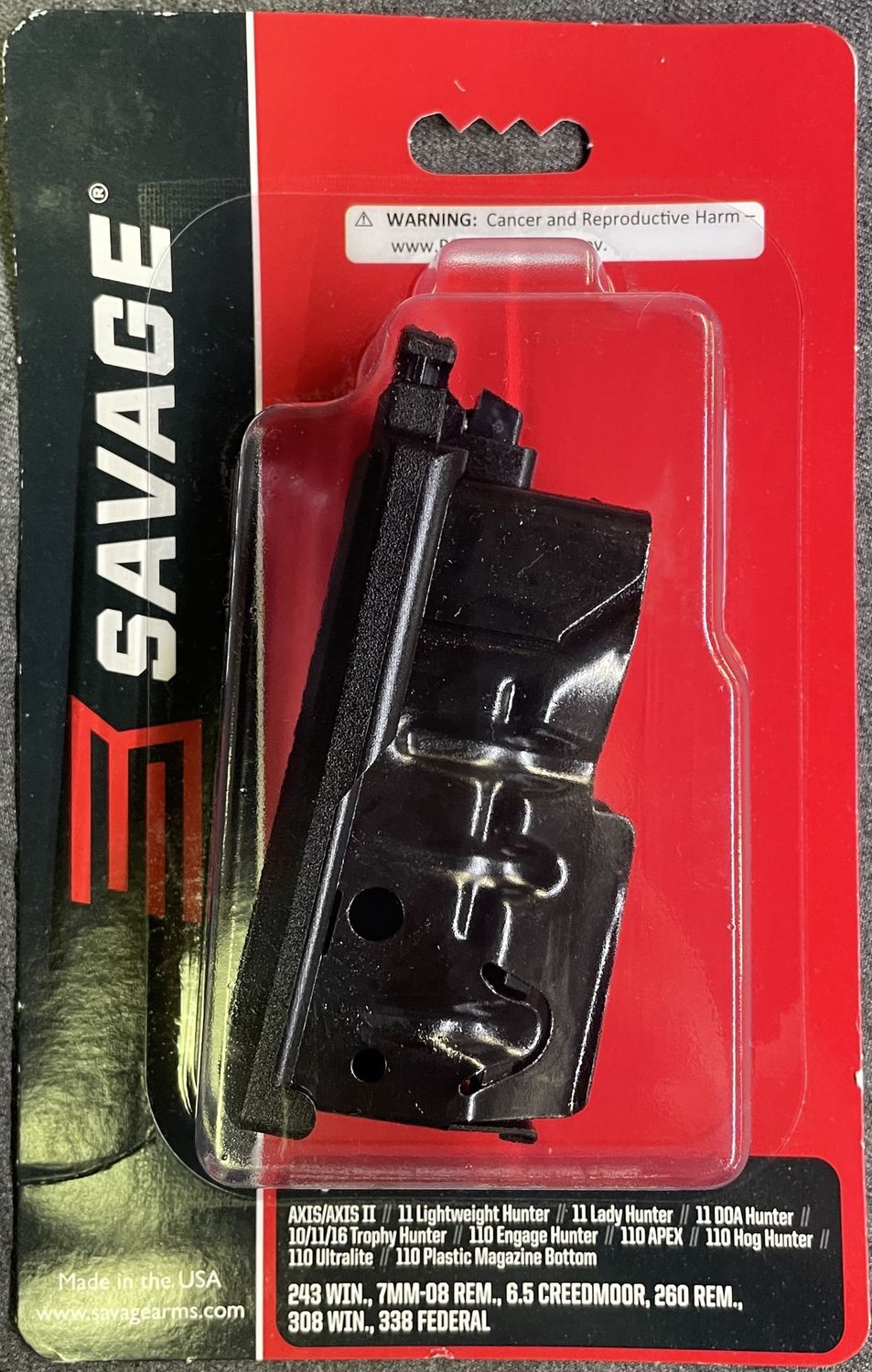 Savage Front Release Short Action Magazine
