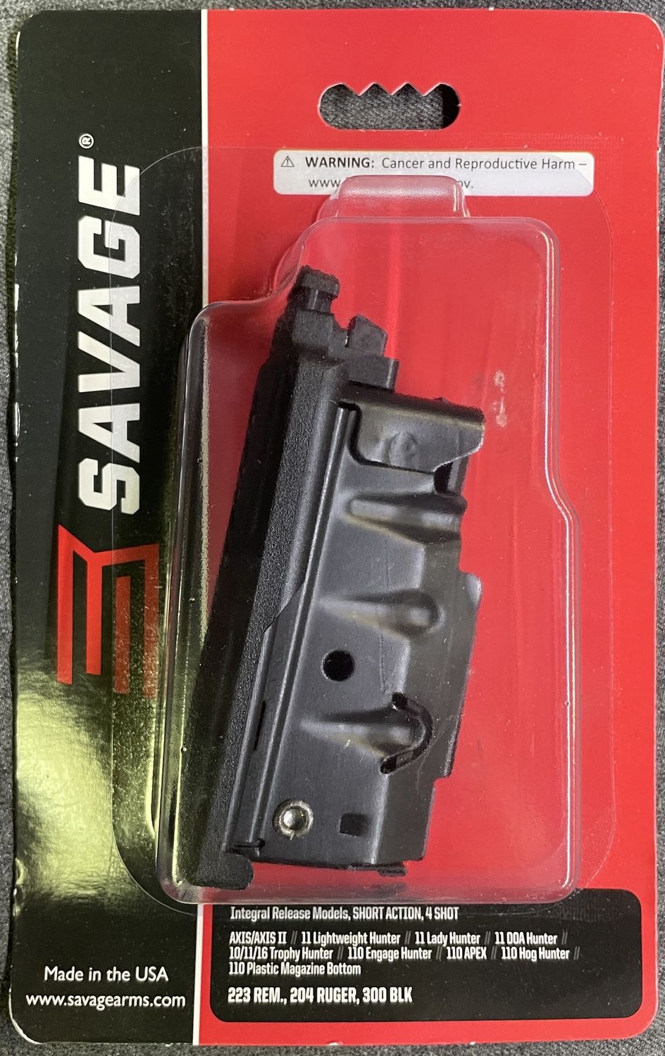 Savage Front Release Short Action 223 Rem Magazine