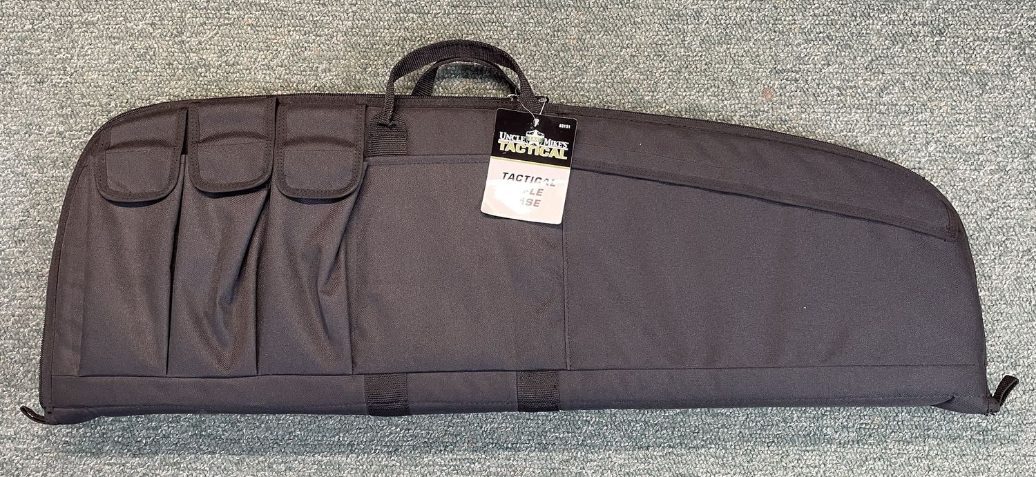 Uncle Mikes Tactical Rifle Case Black