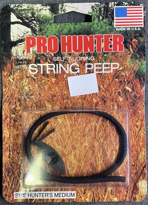 Pro Hunter Self-Aligning String Peep Medium