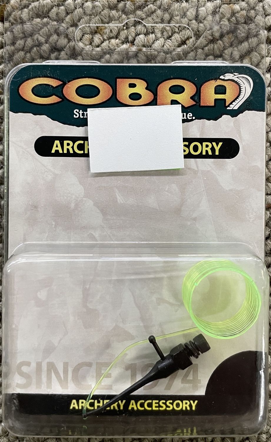 Cobra Sidewinder Pin Dual Track Back Slot Green Sight