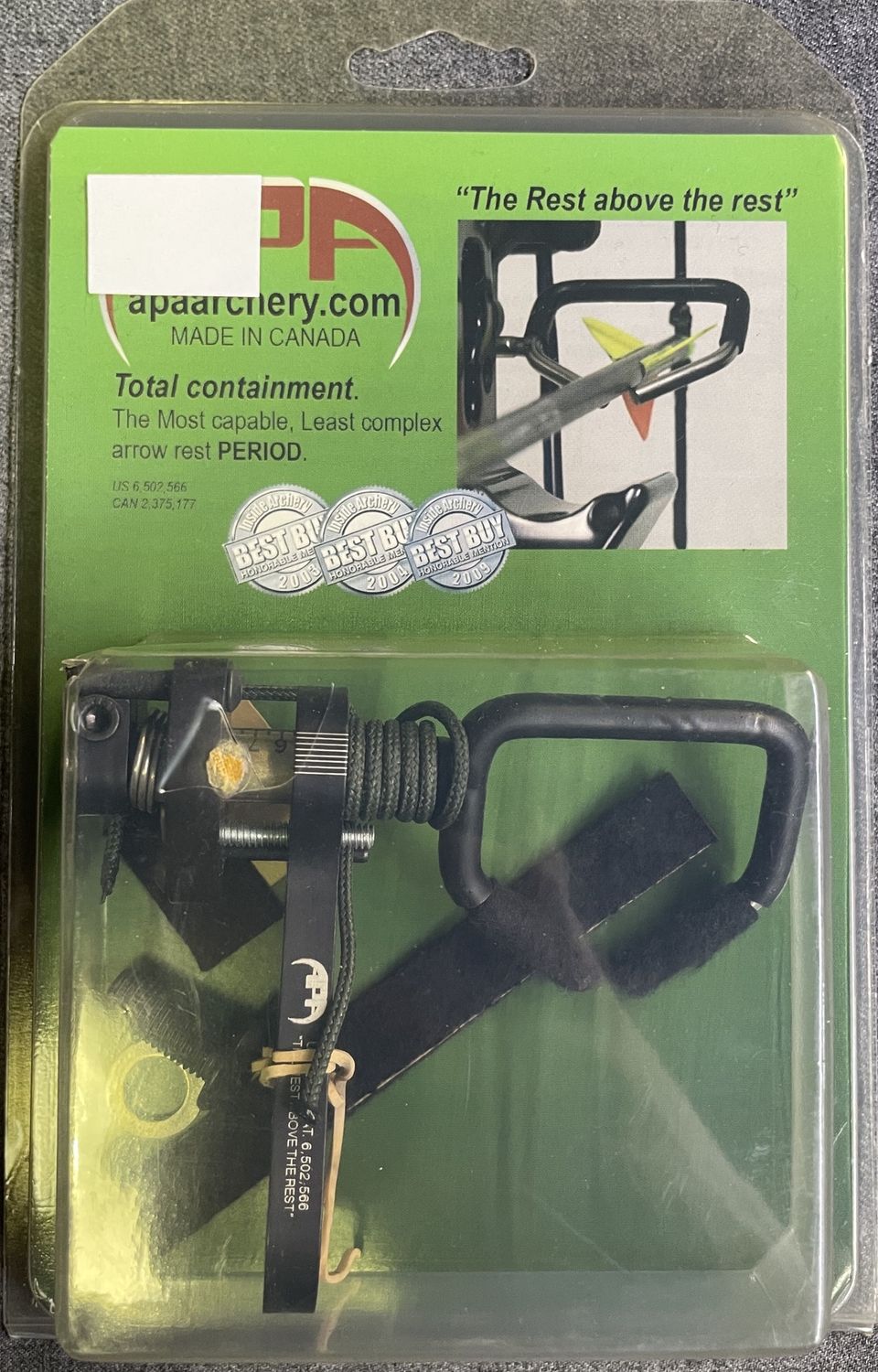 APA Archery Arrow Rest