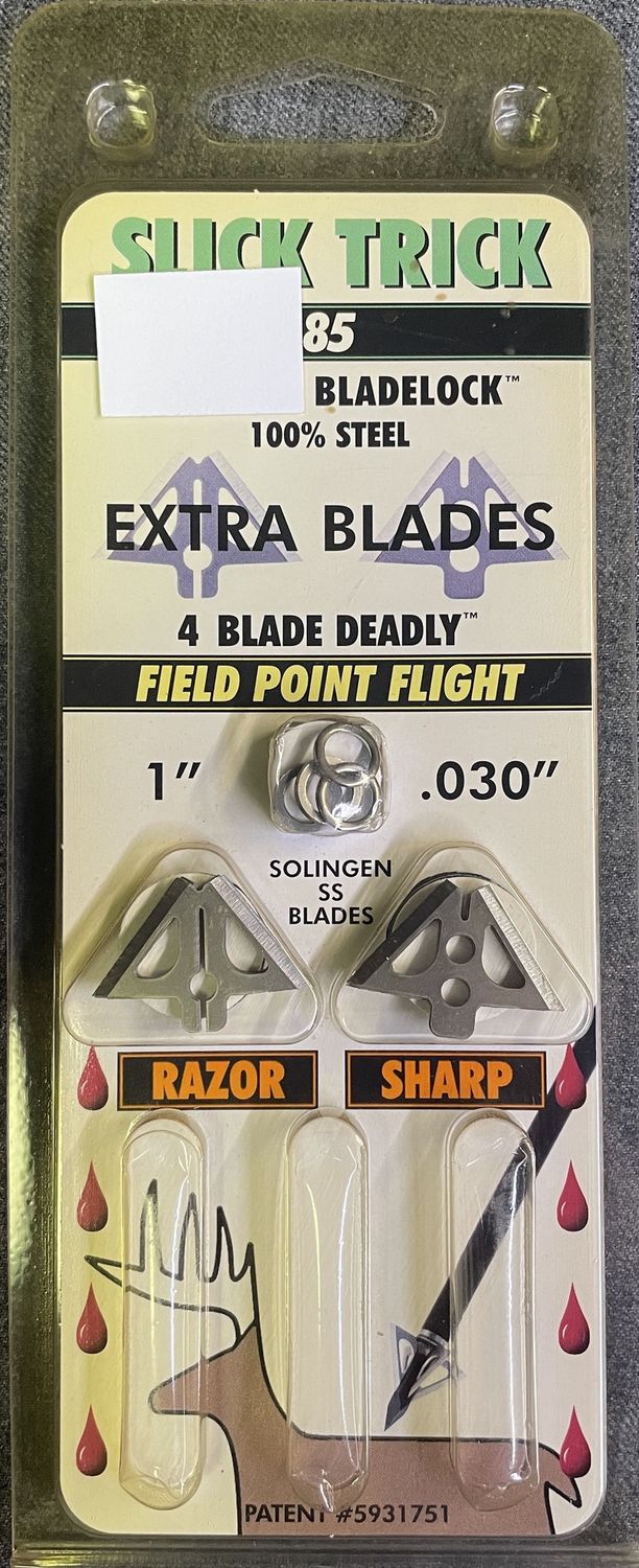 Slick Trick85 Gr. 4-Blade Broadheads
