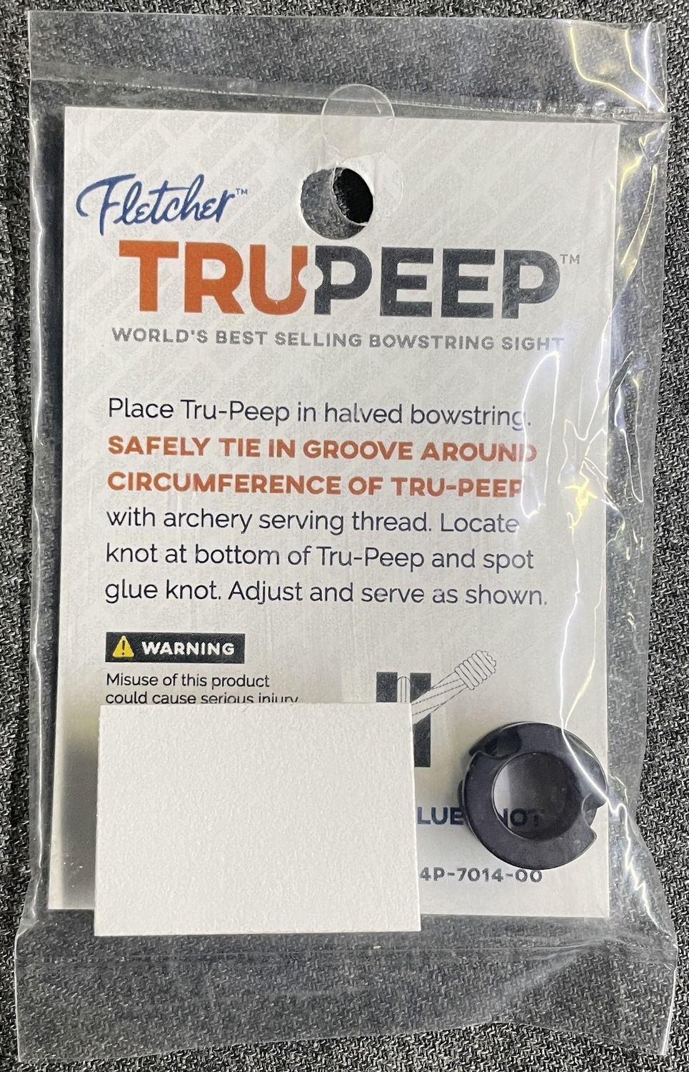 Tru Peep Bow String Sight 1/4&quot;